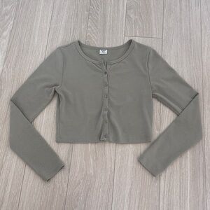 Aritzia Sunday Best Cropped Cardigan in Size S